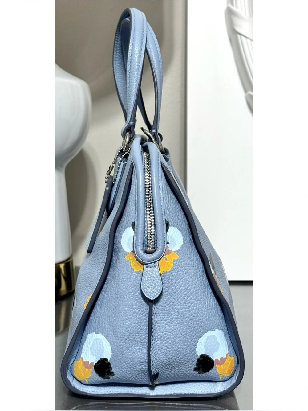 COACH Nolita Satchel, CORNFLOWER